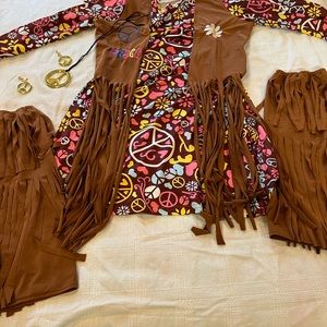 70’s Hippie costume with all accessories
